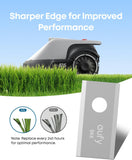 Eufy Robot Lawn Mower E15, Wire-Free, 800m² Coverage, Auto Mapping, Obstacle Avoidance, Edge Trimming, Blade Set